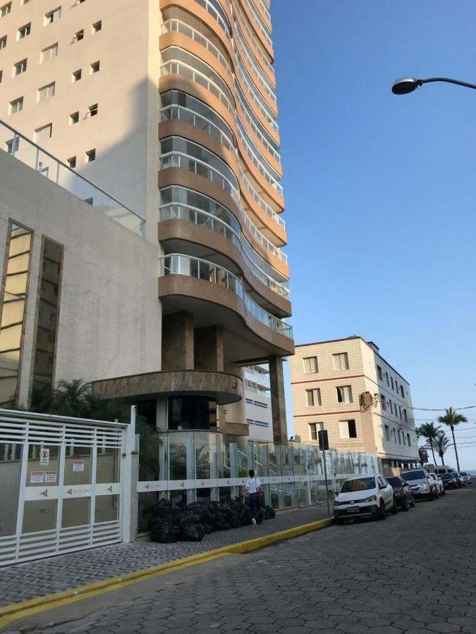 Apto Com Vista Para O Mar, 2 Vagas De Garagem E Churrasqueira Na Varanda Praia Grande  Buitenkant foto