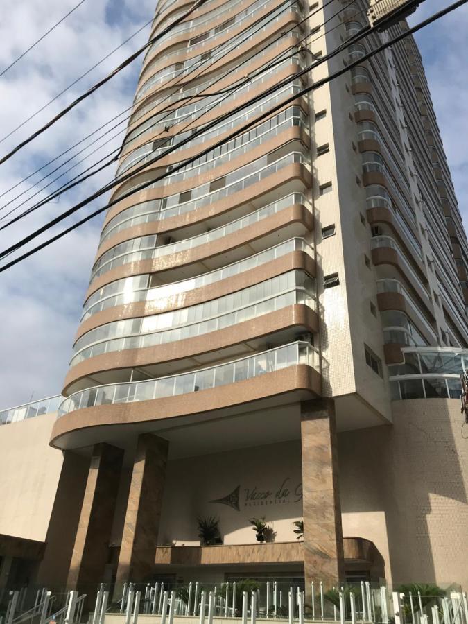 Apto Com Vista Para O Mar, 2 Vagas De Garagem E Churrasqueira Na Varanda Praia Grande  Buitenkant foto
