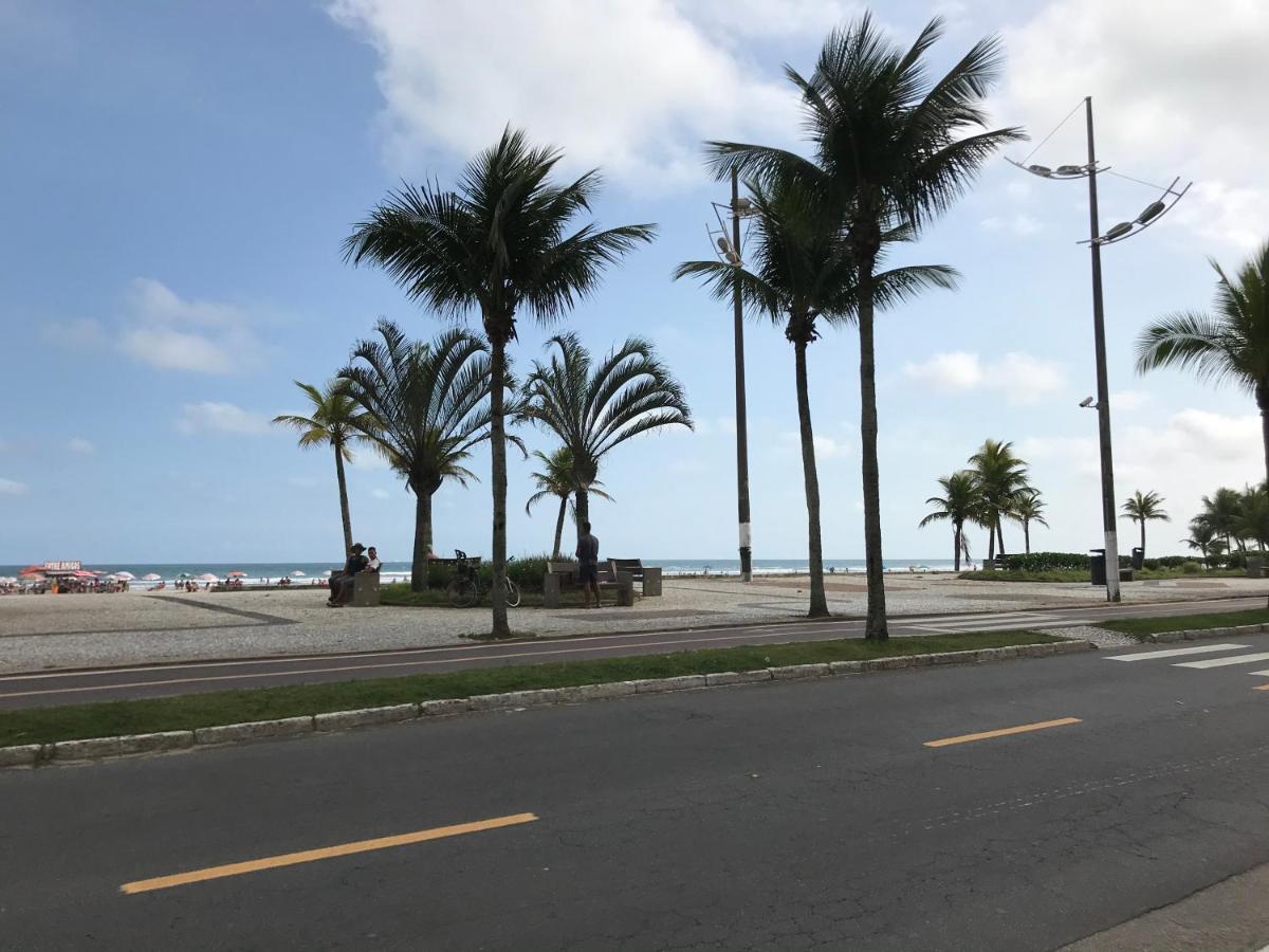 Apto Com Vista Para O Mar, 2 Vagas De Garagem E Churrasqueira Na Varanda Praia Grande  Buitenkant foto
